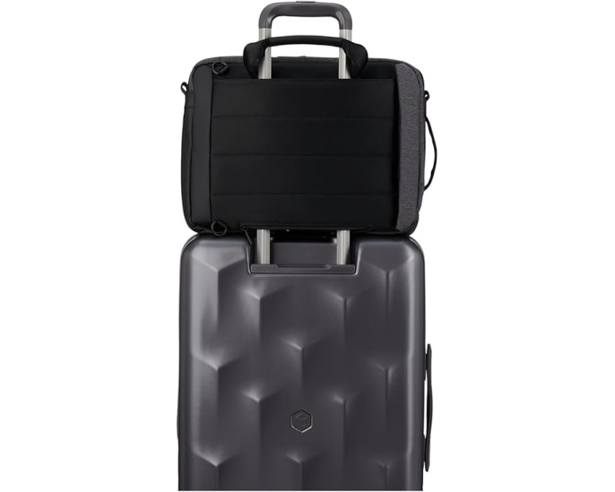 Рюкзак-портфель Hedgren Display Briefcase с отстегивающимися лямками и USB-портом