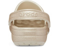 Кроксы Classic Clog с блестками и регулируемым ремешком