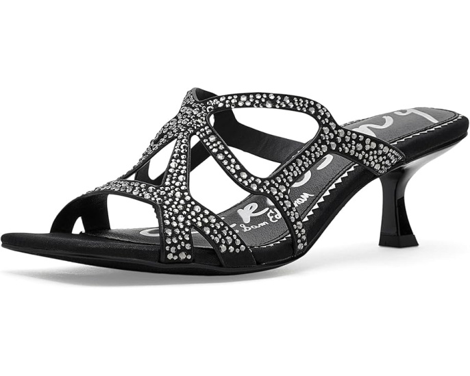 Сандалии Justine от Circus NY by Sam Edelman с котячьим каблуком и декором