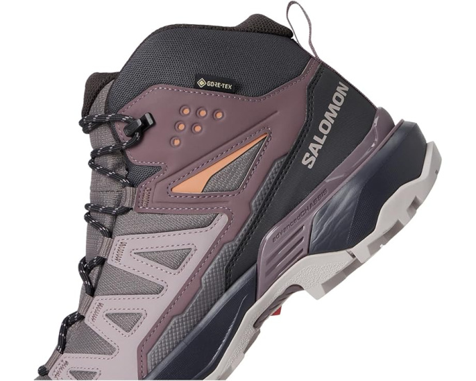 Трекинговые ботинки Salomon X Ultra 360 Mid GTX с технологией Contagrip