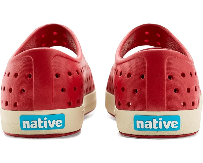 Детские туфли Native Shoes Jefferson Juniper с перфорацией для дыхания и круглым носком