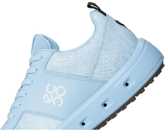 Водонепроницаемые гольф-ботинки ECCO Street 720 DS GORE-TEX с принтом и съемной стелькой