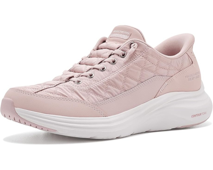 SKECHERS Contour Foam Cozy Fit Golden Hour с стеганым верхом
