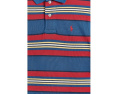 Striped Cotton Mesh Polo Shirt (Big Kid)