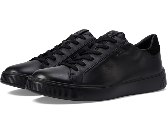 Кроссовки ECCO Street Tray GORE-TEX® с шнуровкой черные