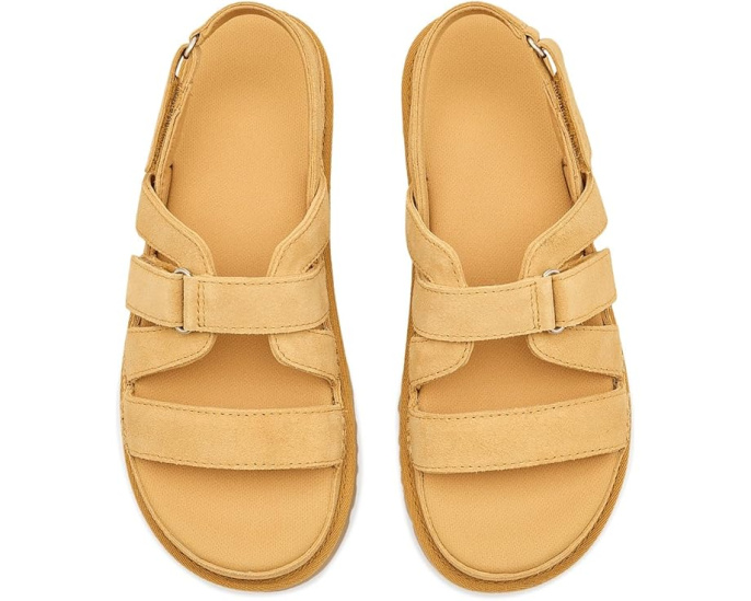 Сандалии UGG Goldenstar Gleam с бархатистым нубуком