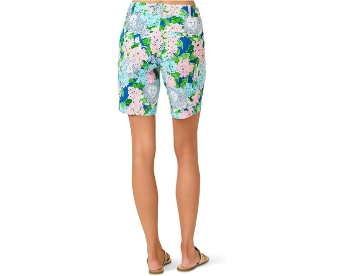 Шорты Lilly Pulitzer Natia средней посадки с фирменным принтом