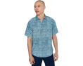 Tommy Bahama Рубашка Coastal Ease Azul Falls с тропическим принтом