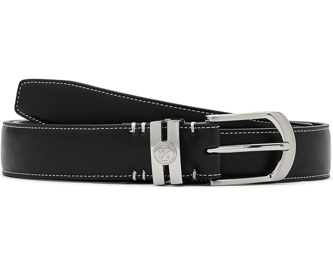 IZOD Ремень для гольфа из эластичной перфорированной кожи
