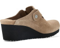 Клоги Fanny Wedge из замши Birkenstock