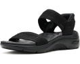Сандалии SKECHERS Hands Free Slip-ins GO Walk Arch Fit 2.0 Shiny Knit с клиньем