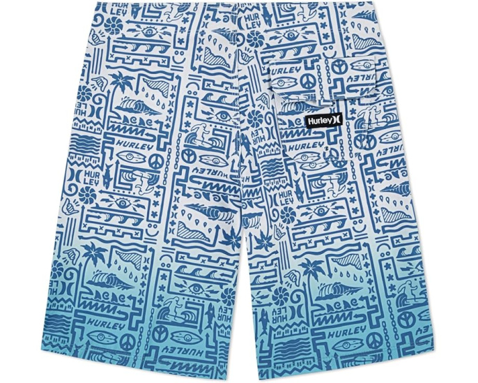 Шорты Hurley Kids Squiggle с быстросохнущей подкладкой
