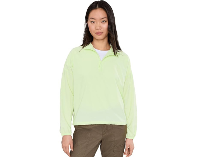Худи с длинным рукавом Royal Robbins Salathe Sun Hoodie Lime Cream