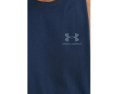 Under Armour майка без рукавов Logo Cutoff с круглым вырезом и длинным подолом