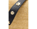 Madewell Сумка Straw Leather Sun Stud Shoulder через плечо