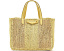 Мини сумка тоут Rebecca Minkoff Mini Tote из соломки с полосатым узором