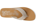 Шлепанцы Skechers Summers Mid с низким клином и вязаным верхом