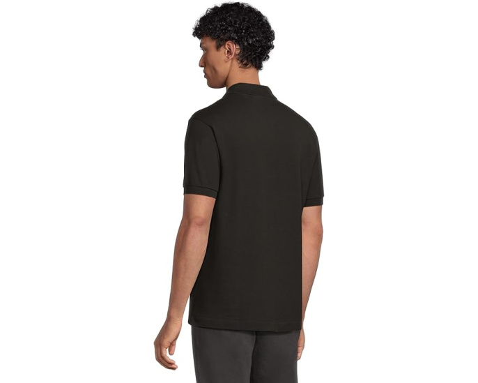 Поло Lacoste L1212 Classic Pique из хлопкового пике с вышитым крокодилом