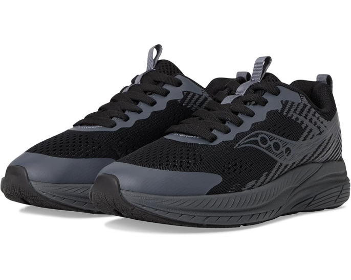 Кроссовки Saucony Kids Hurricane KDZ для детей с кожаным верхом