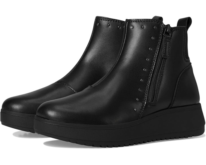 Ботинки Zylah Willow из замши на платформе с молнией и стелькой Ultimate Comfort