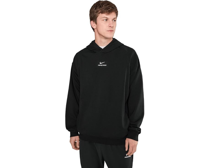 Толстовка Nike Pro Training Dri-FIT Mid Layer с капюшоном и скрытым карманом