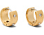 Массивные серьги-конго Kate Spade New York Set in Stone