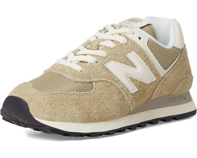 Кроссовки New Balance WL574 Classics с верхом из замши и сетки