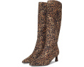 Сапоги Naturalizer Deesha Narrow Calf Knee High с принтом леопард и каблуком