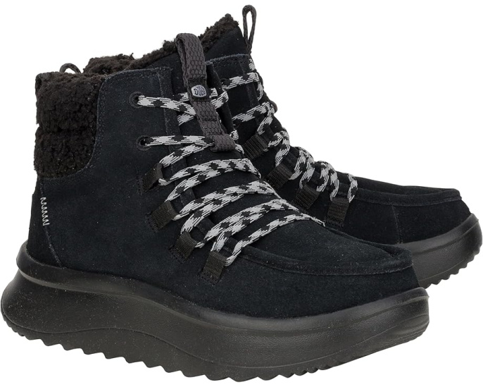 Hey Dude полуботинки Wendy Peak Apres Suede Cozy на платформе