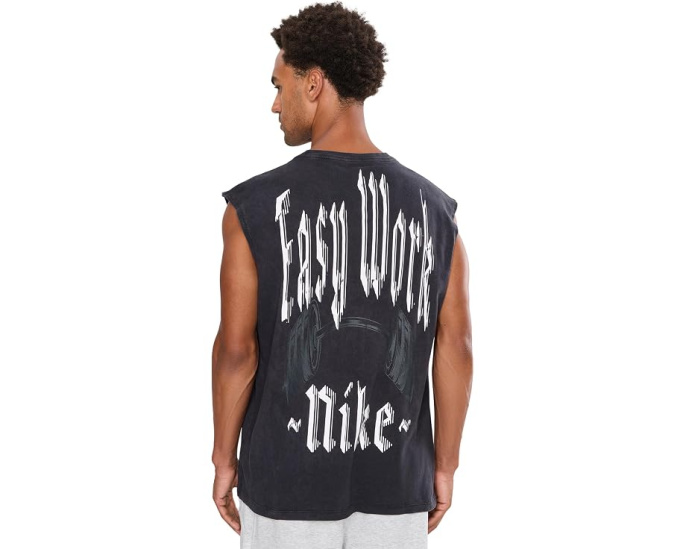 Майка Nike Loose Sleeveless Training VERB черно-белая
