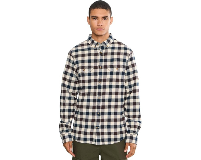 Fjällräven Skog рубашка фланелевая утепленная Relaxed Fit