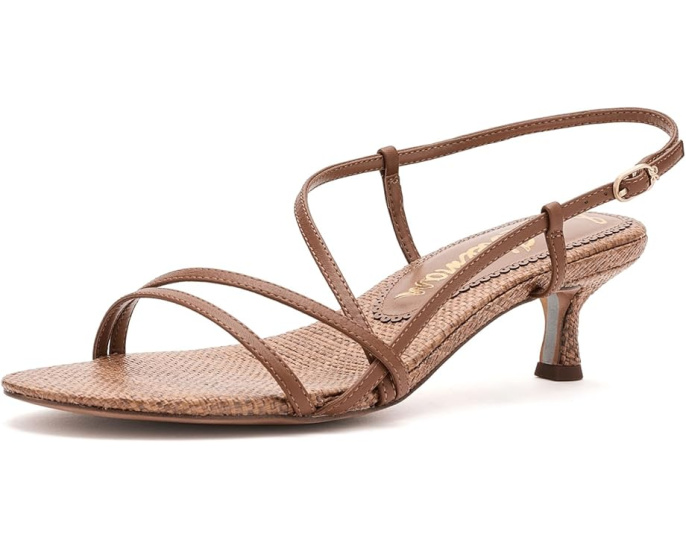 Туфли Sam Edelman Cora на расклешенном каблуке с ремешками и кожаной подкладкой