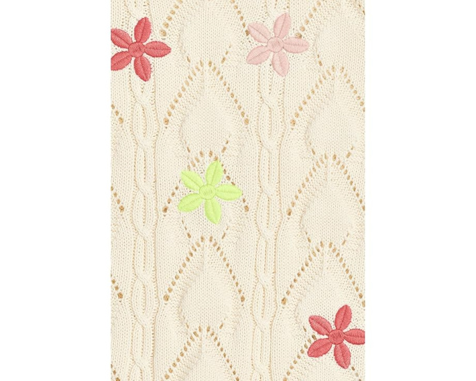 Детская футболка Delicate Flower Crochet Top от Hatley с хлопком