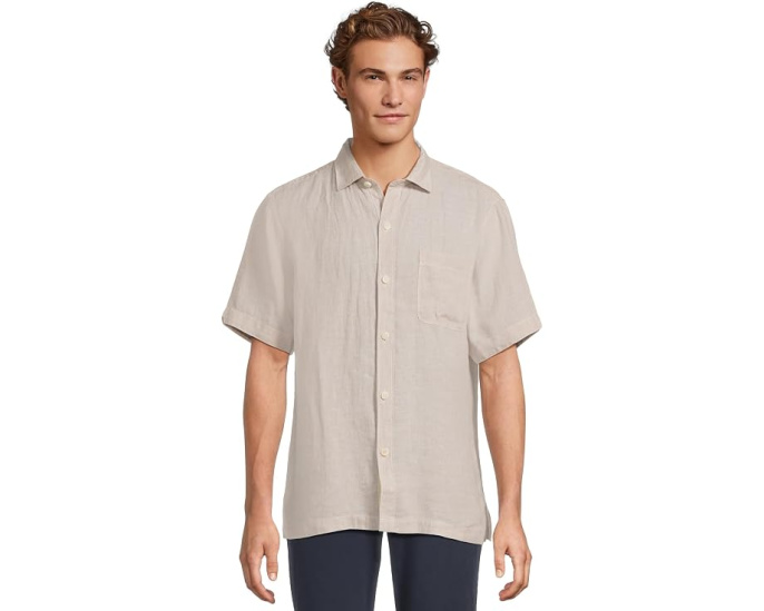Льняная рубашка Tommy Bahama Long Sleeve Paradise Breezer