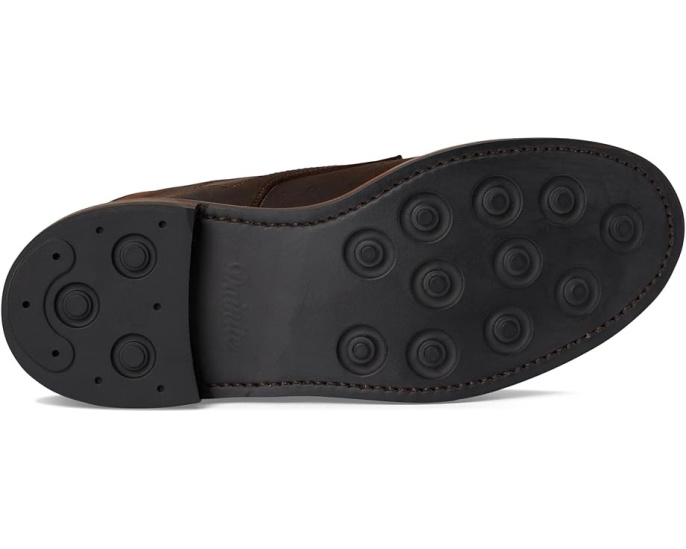 Ботинки Allen Edmonds Higgins Mill на шнурках из замши с влагозащитой