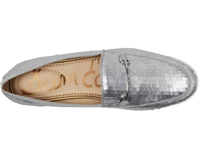 Лоферы Loraine Glamour с пайетками и отделкой галуном Sam Edelman