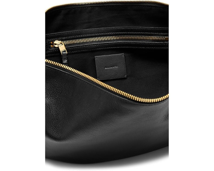 Сумка кроссбоди AllSaints Half Moon Shoulder из натуральной кожи