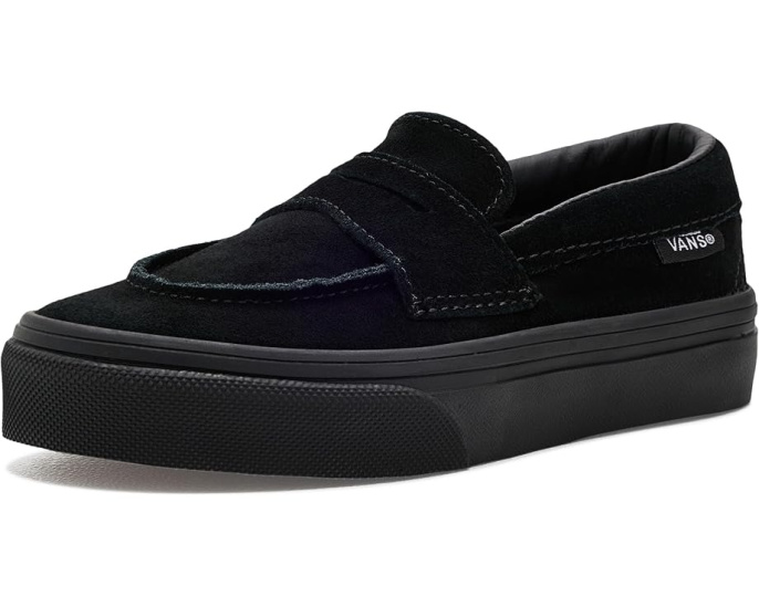 Vans Лоферы Loafer 53 для детей Little Kid в черном цвете