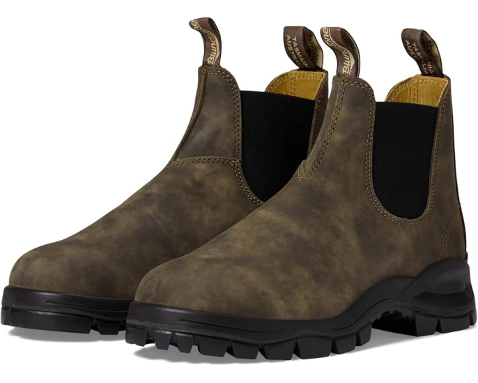 Ботинки Blundstone Lug с массивной подошвой и эластичными вставками