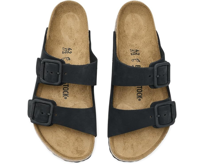 Сандалии Arizona Wire Buckle из нубука Birkenstock