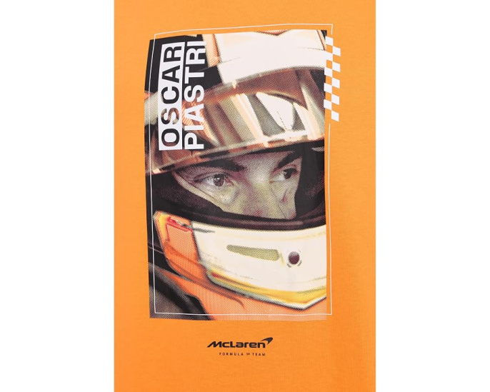 Футболка Puma McLaren Racing Oscar Piastri Driver Tee с принтом