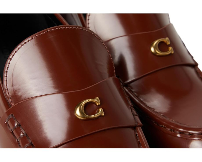 COACH лоферы Natalie Loafer с круглым носком