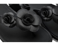 Шлепанцы FitFlop Gracie Flower Leather Flip-flops с цветочным принтом