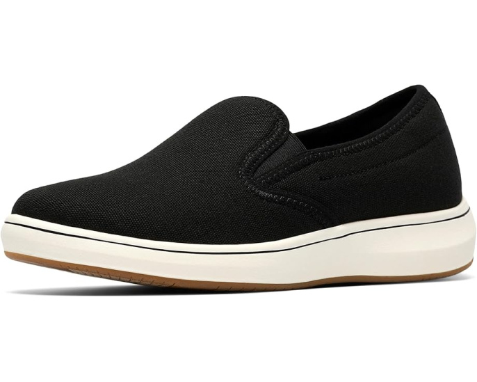 Слипоны Clarks Breezesky Zoe с текстильным верхом и стелькой Cushion Soft