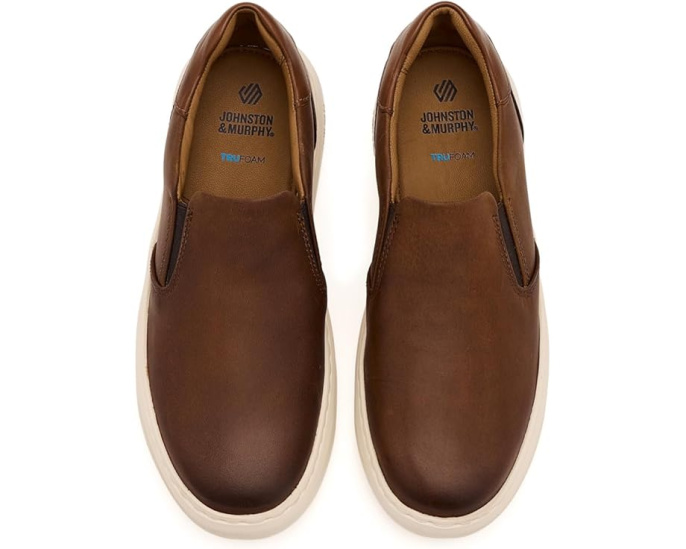 Лоферы Anders Slip-On для детей от Johnston & Murphy на TRUFOAM