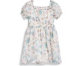 Платье мини Babydoll от abercrombie kids с цветочным принтом