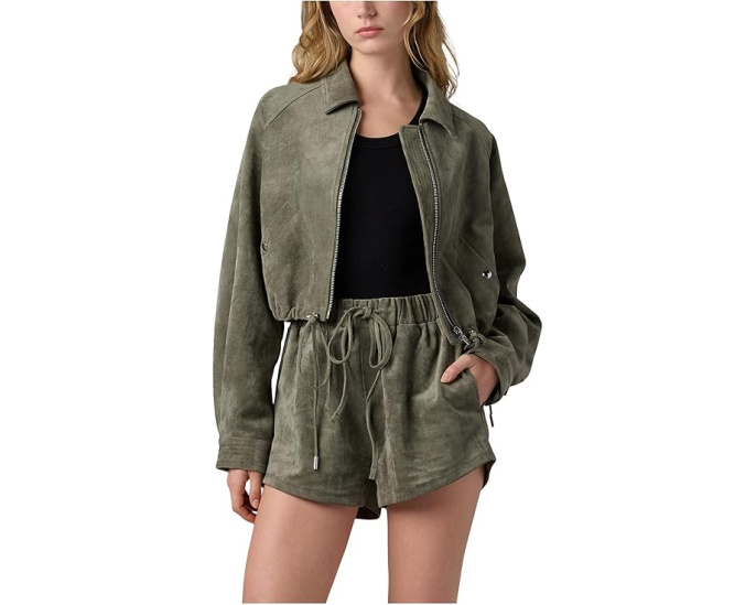 Куртка Blank NYC Desert Sage из искусственной замши