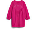 Платье Hatley Very Berry с аппликацией в виде сердца