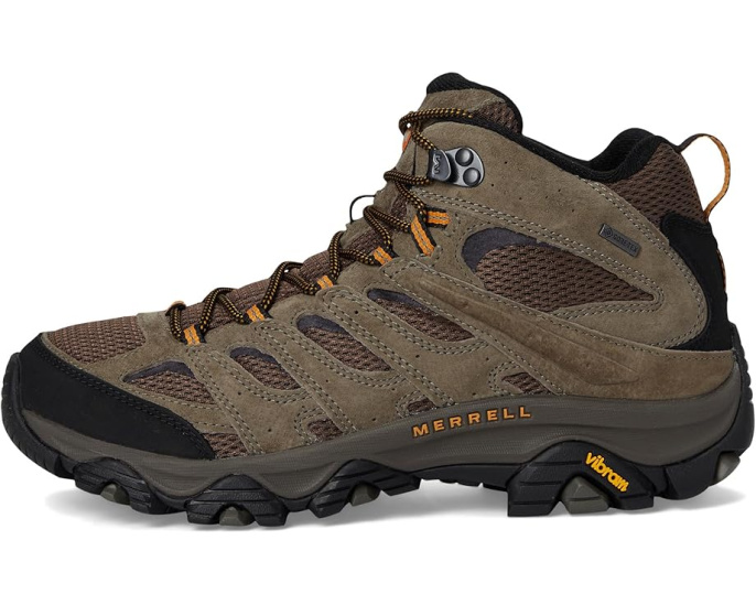 Трекинговые ботинки Merrell Moab 3 Mid GTX® с мембраной GORE-TEX