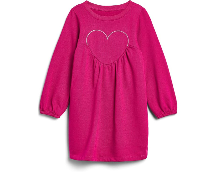 Платье Hatley Very Berry с аппликацией в виде сердца